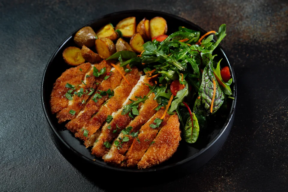 BookNoFees: Voorbeeldfoto: Gepaneerde schnitzel