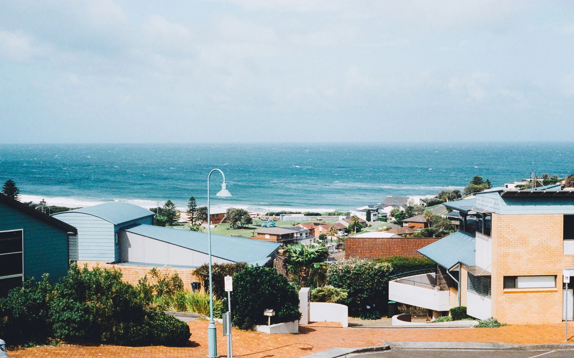 De kustplaats Gerringong in New South Wales