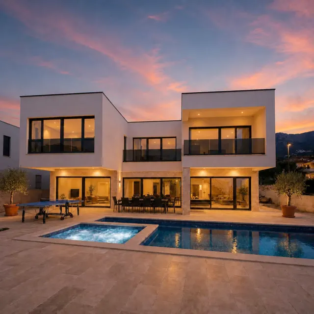 BookNoFees: Villa Just be Light · 5 slaapkamers · Zwembad · Jacuzzi · 303 m² – Kaštel Stari