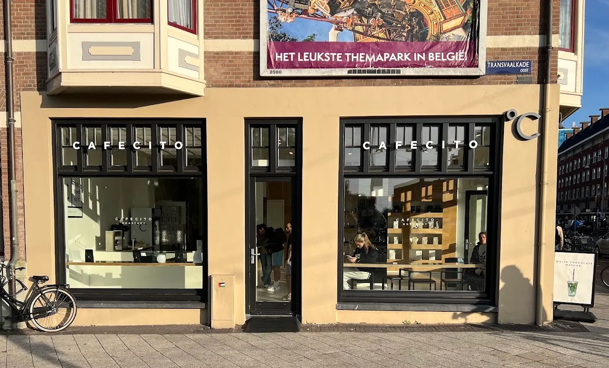 BookNoFees: Restaurant – Cafecito – Amsterdam – Koffietje, foto 1