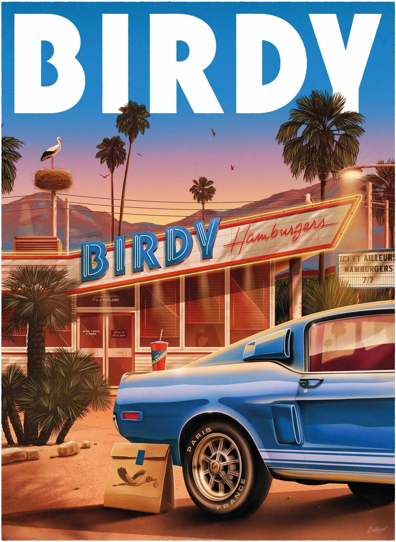 BookNoFees: Snackbar – Birdy – Paris – Birdy, foto 1