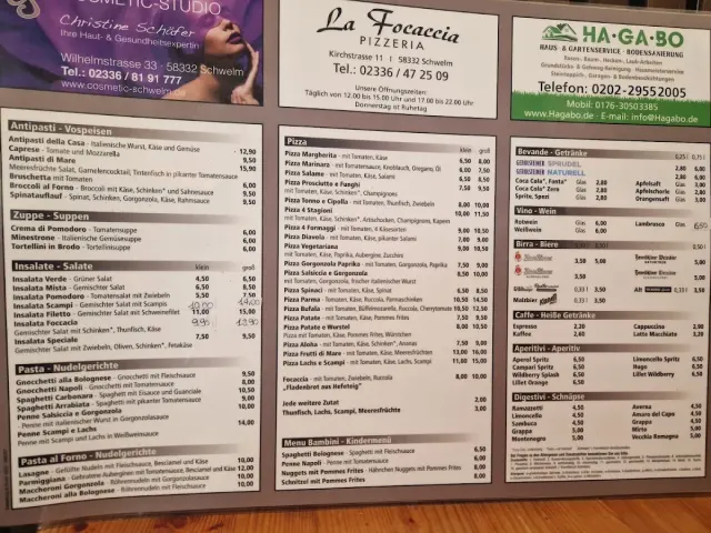 BookNoFees: Restaurant – La Focaccia Pizzeria – Schwelm – La Focaccia Pizzeria, foto 3