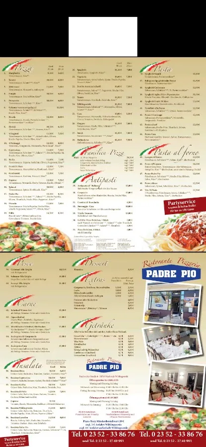 BookNoFees: Restaurant – Pizzeria-Padre Pio – Nachrodt-Wiblingwerde – Pizzeria Padre Pio, foto 2