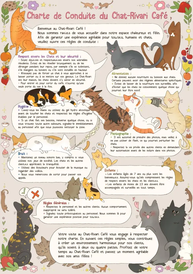 BookNoFees: Café – Chat-Rivari Café – Paris – Chat-Rivari Café, foto 2