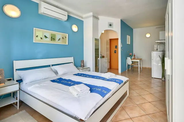 BookNoFees: vakantiehuis in Pula – Mooie studio voor 2 personen met wifi