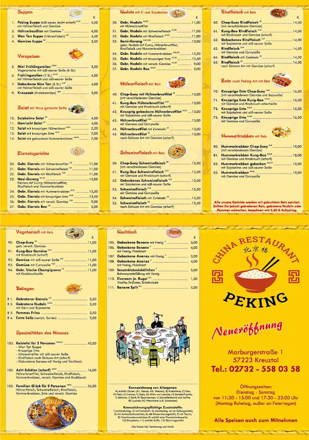 BookNoFees: Restaurant – China Restaurant Peking – Kreuztal – Chinees restaurant Peking, foto 2