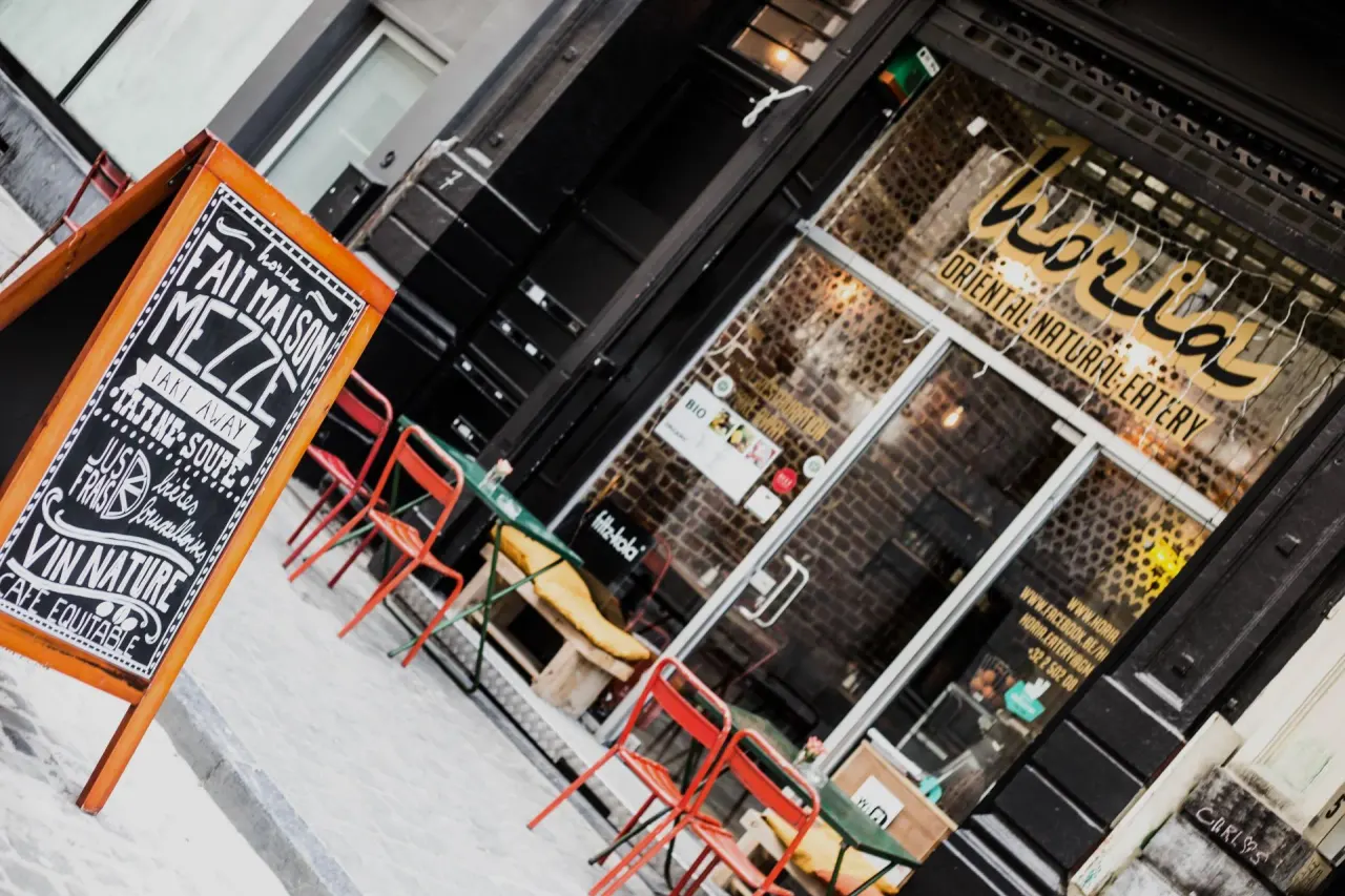 BookNoFees: Restaurant – Horia – Brussels – Er is brand, foto 1
