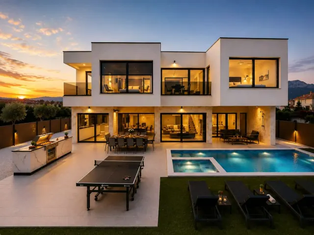 BookNoFees: Villa Just be Alive · 5 slaapkamers · Fitnessruimte · Zwembad · Jacuzzi – Kaštel Stari