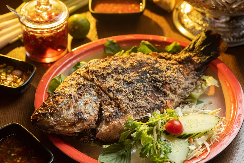 BookNoFees: Voorbeeldfoto: Gegrilde vis